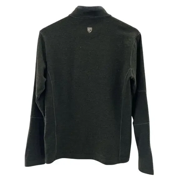 Kuhl Men’s Quarter Zip Long Sleeve Forrest Green Shirt Size Medium Gorpcore - Picture 5 of 7